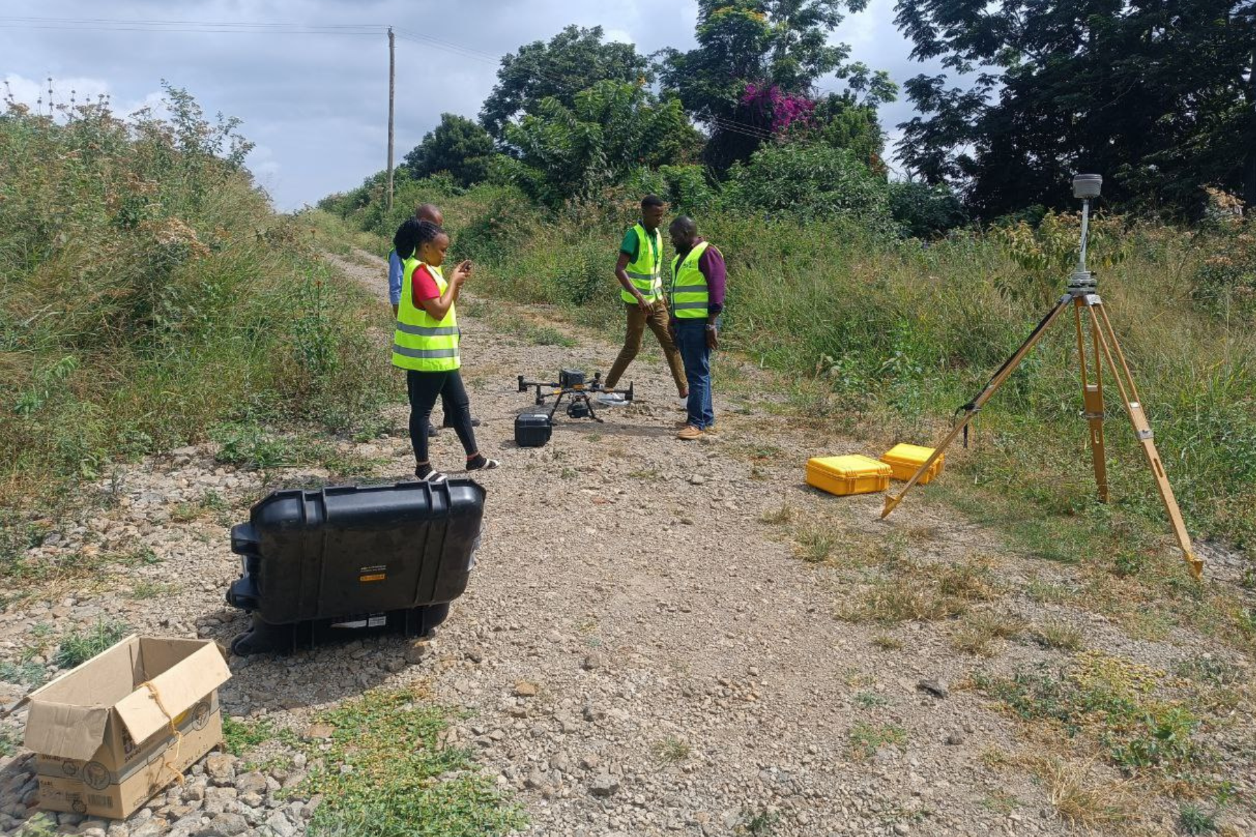 Medir Instruments Limited Surveying Team