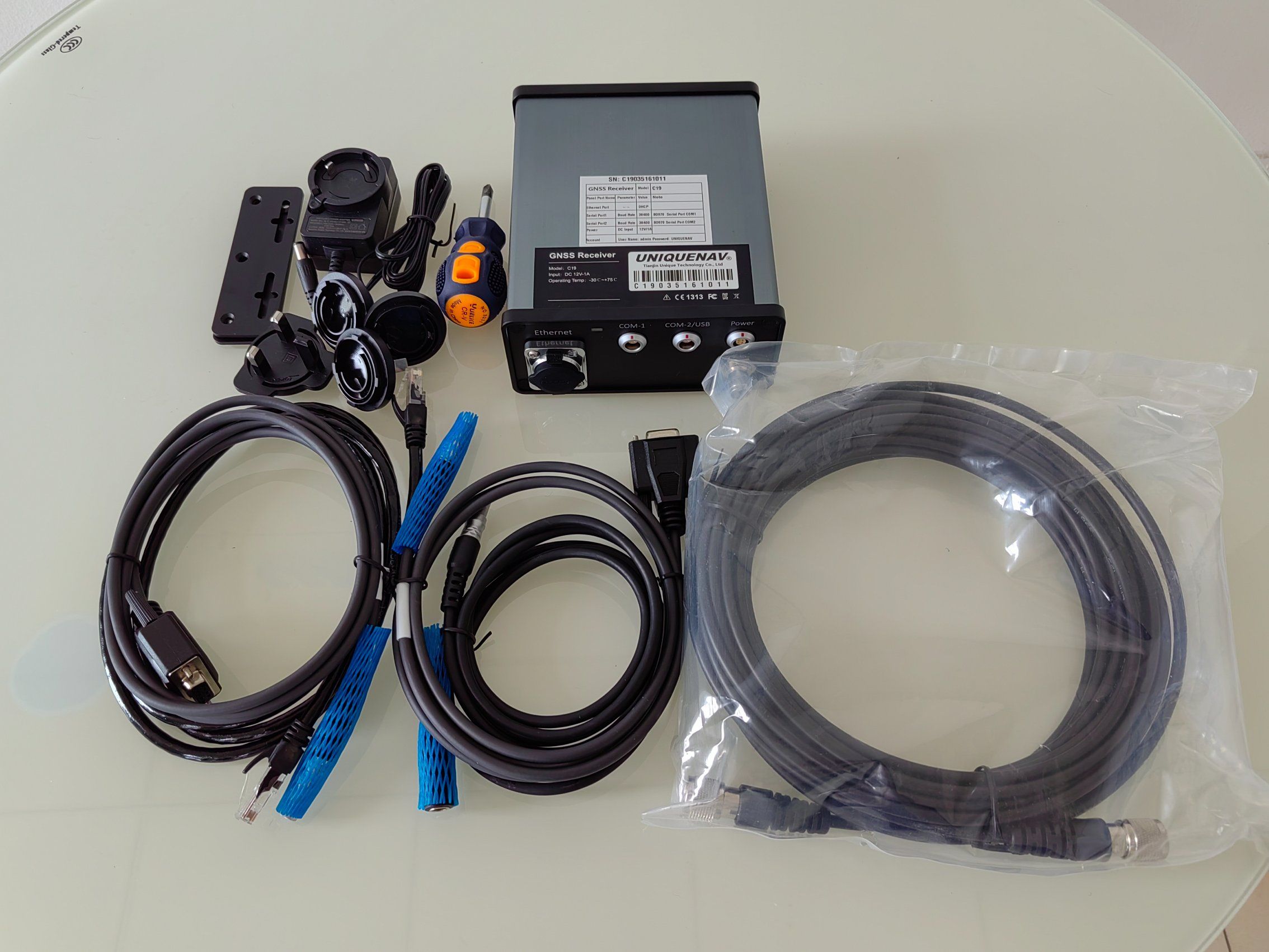 Geodetic CORS Reference Station Receiver