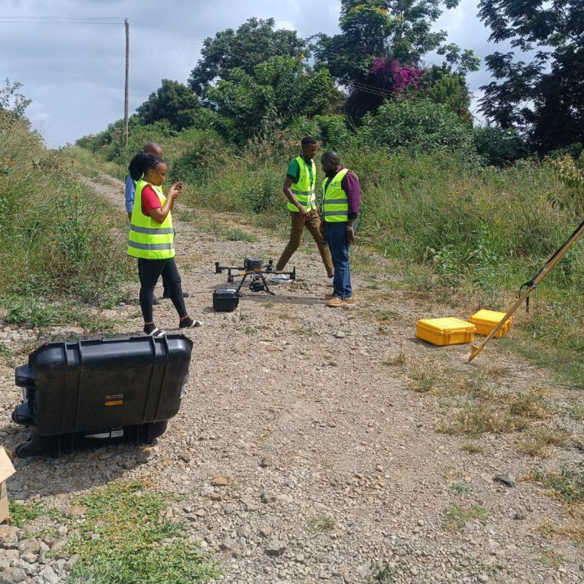 Medir Instruments Limited Surveying Team
