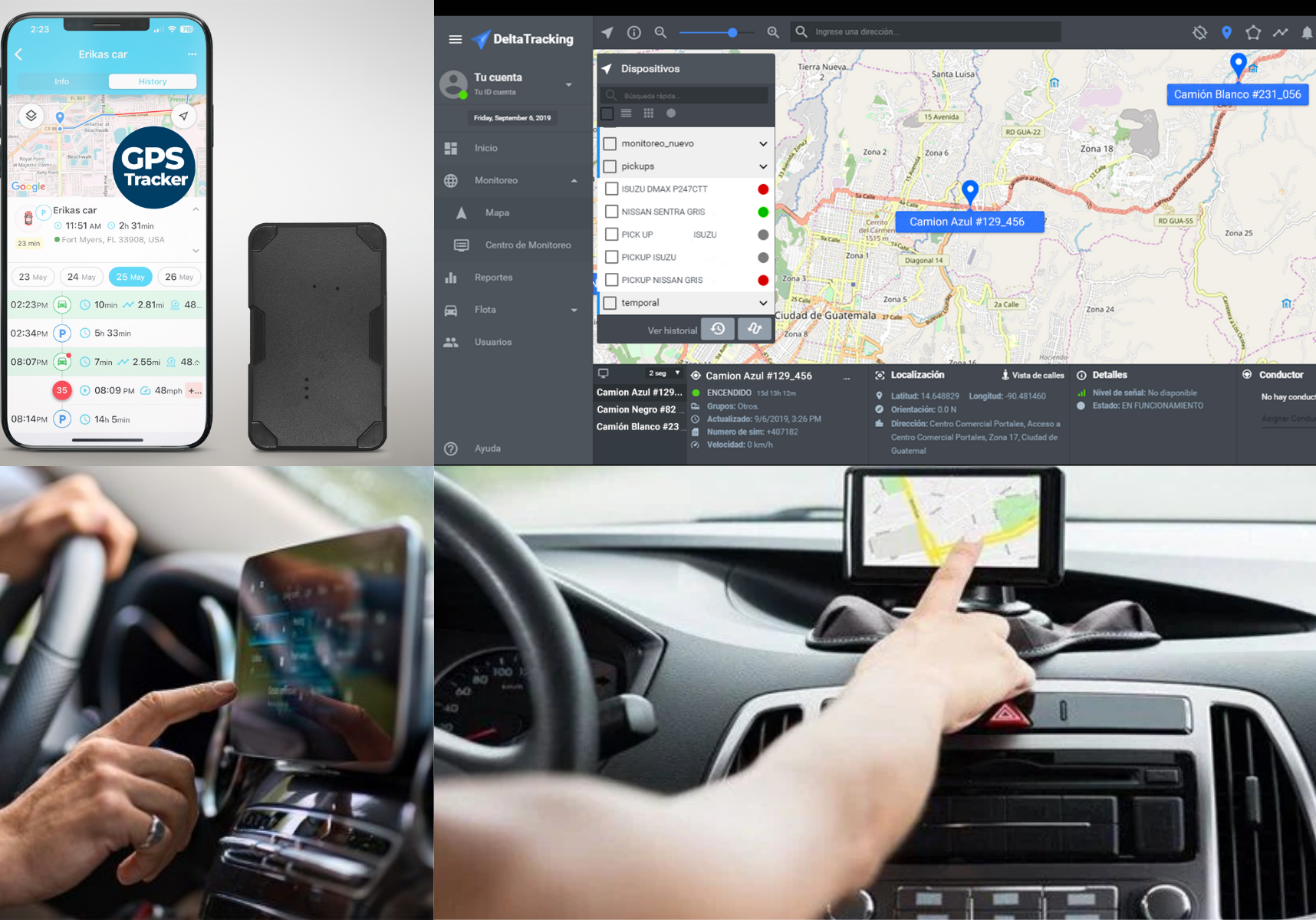 Navigation, Tracking & Mapping Systems